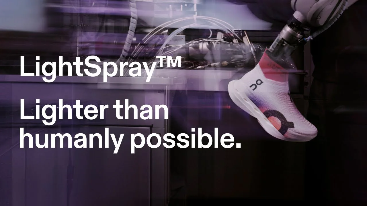 On — LightSpray™. Lighter Than Humanly Possible.